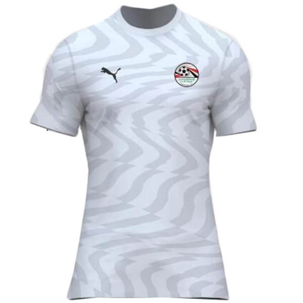 Tailandia Camiseta Egipto 2ª Kit 2019 Blanco